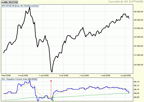 NEGATIVE VOLUME INDEX (NVI)