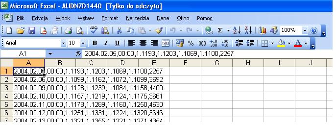 excel forex