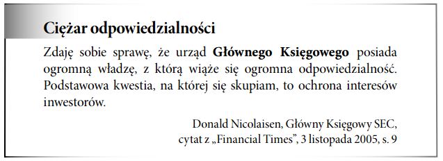 Główny Księgowy amerykańskiej Komisji Papierów Wartościowych i Giełd