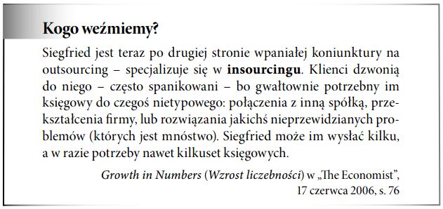 Insourcing usług księgowych