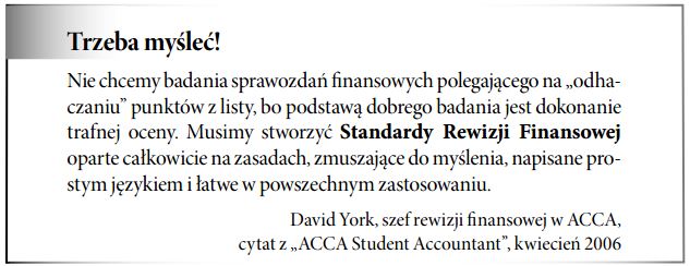Międzynarodowe Standardy Rewizji Finansowej