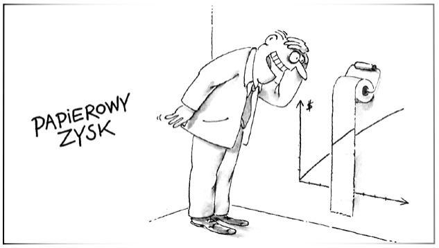 Papierowy zysk