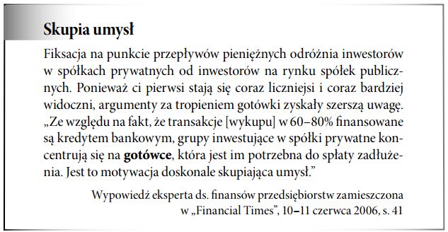 Przepływy pieniężne