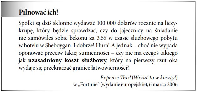 Roszczenia o zwrot kosztów służbowych