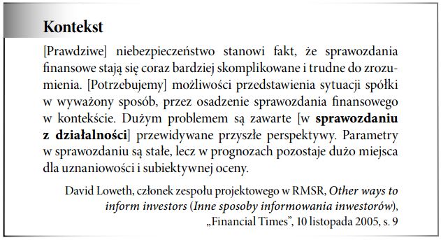 Sprawozdanie z działalności
