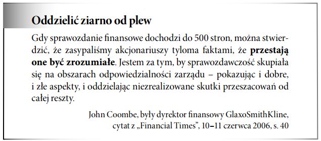 Ujawnianie wybranych informacji (w zakresie wyników) analitykom giełdowym