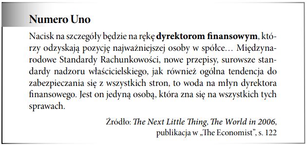 dyrektorom finansowym