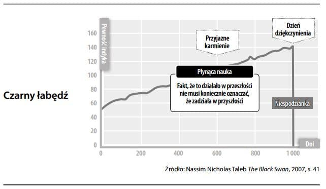 Czarny łabędź giełda