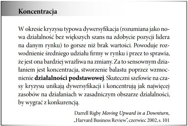 Podstawowa działalność firmy