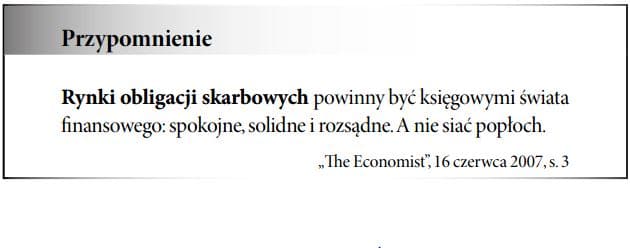 Rynki obligacji skarbowych