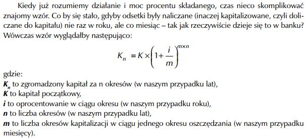 Wzór procent składany