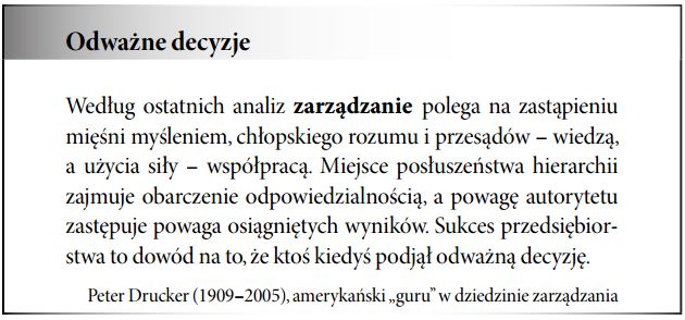 Zarządzanie przedsiębiorstwem