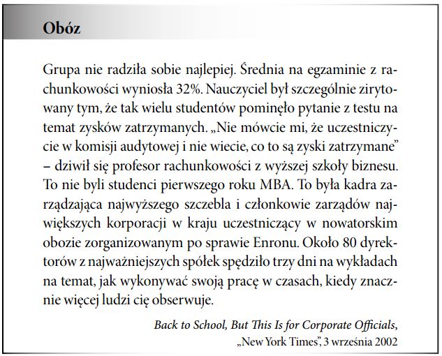 Znajomość finansów