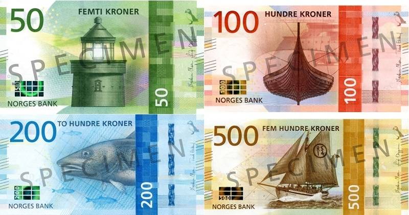 korona norweska nok - waluta norwegii