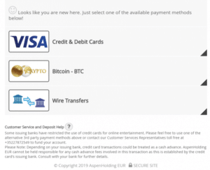 Bitcoin Billionaire wpłata depozytu