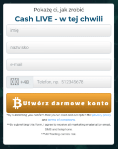 uzupełnij dane załóż konto bitcoin system